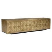 TV-dressoir Collada 4-doors (Brushed Gold)