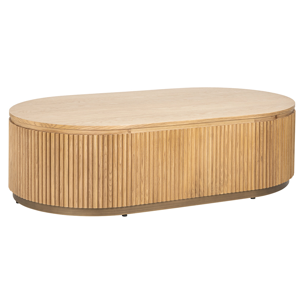 Salontafel Belfort capsule (Natural oak)