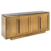 Dressoir Finsbury 4-deurs (Black/gold)