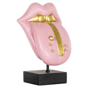 Deco object Tongue roze (Pink)