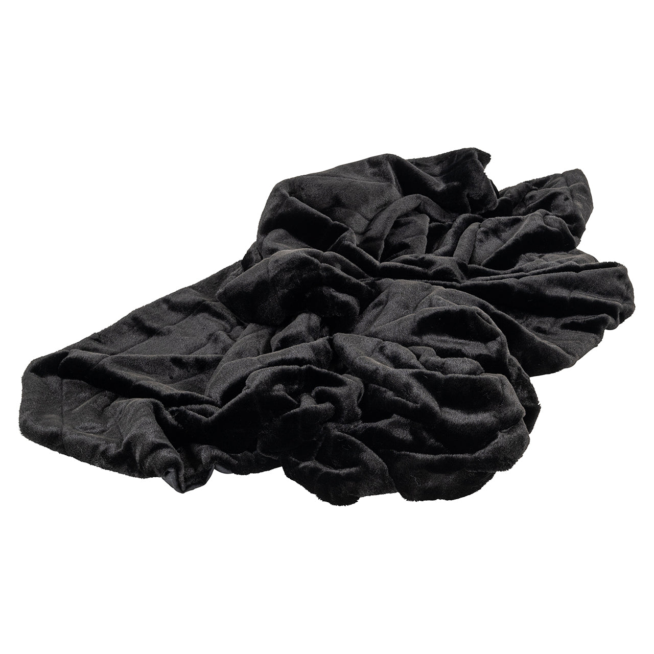 Furry blanket Katie (Black)