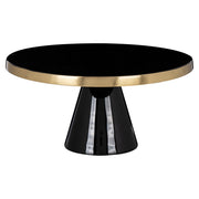 Taartplateau Elena (Black/gold)