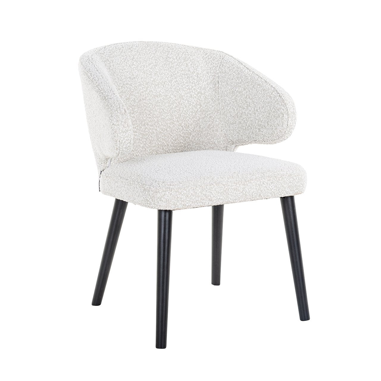 Stoel Indigo white bouclé (Copenhagen 900 Bouclé White)