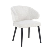 Stoel Indigo white bouclé (Copenhagen 900 Bouclé White)