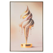 Wall art Icecream (Gold)